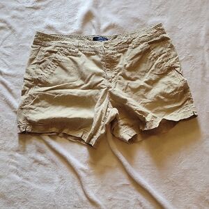 Bandolino Women's Tan Cotton Jean-Style Shorts